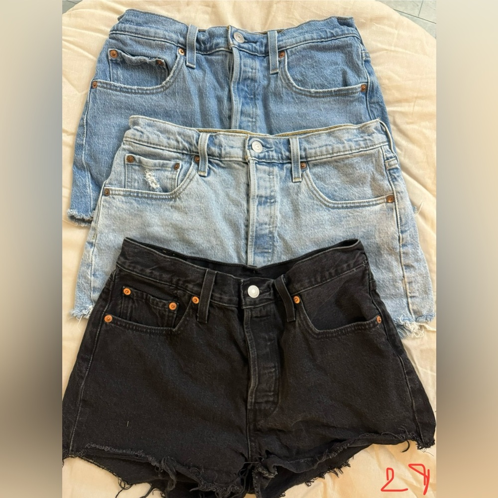 Levis Shorts Bundle 501 Size 28
